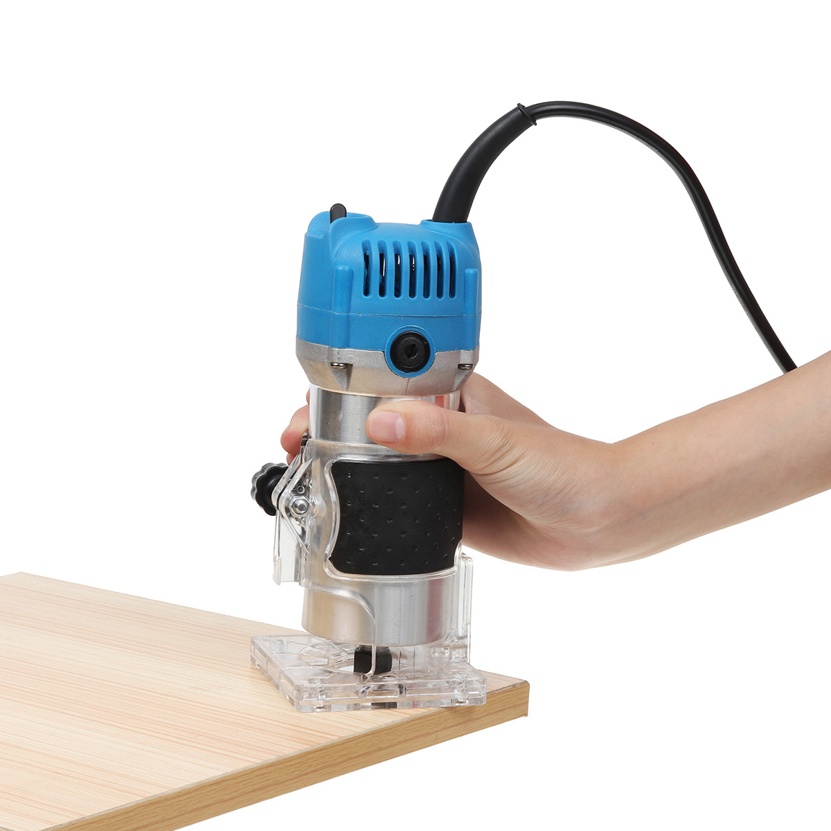 

220V 580W Wood Edge Trimmer Electric Hand Trimmer 30000r/min Wood Laminator Router Joiners Tool​s