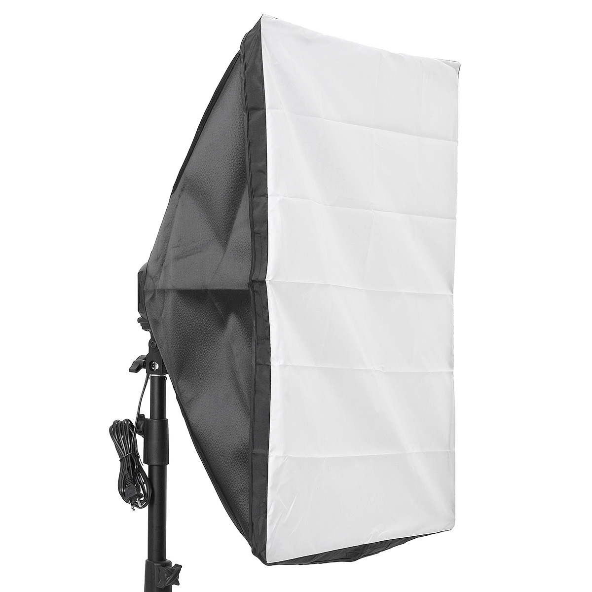 

Photo Video Studio Lighting 50x70cm Softbox Light4 Socket E27 Lamp Holder Kit