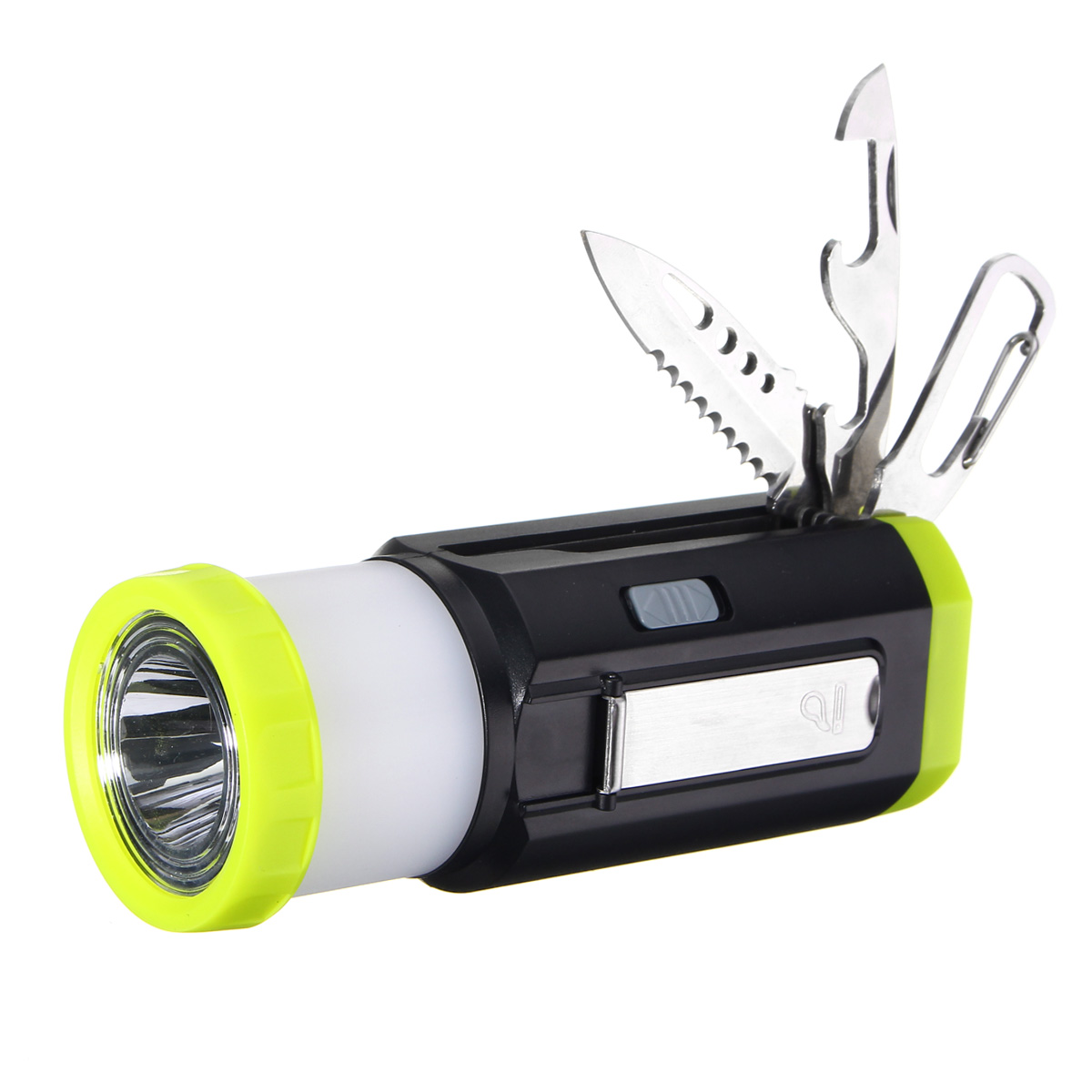 

Hiking Emergency EDC Набор LED Кемпинг Фонарь гаджета многофункциональный ручной фонарик факел