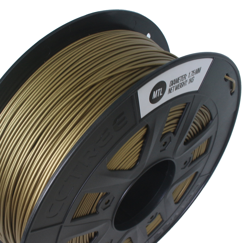 CCTREE® 1.75mm 1KG/Roll Metal Bronze/Copper Filled Filament for Creality CR-10/Ender 3/Anet 3D Printer 14