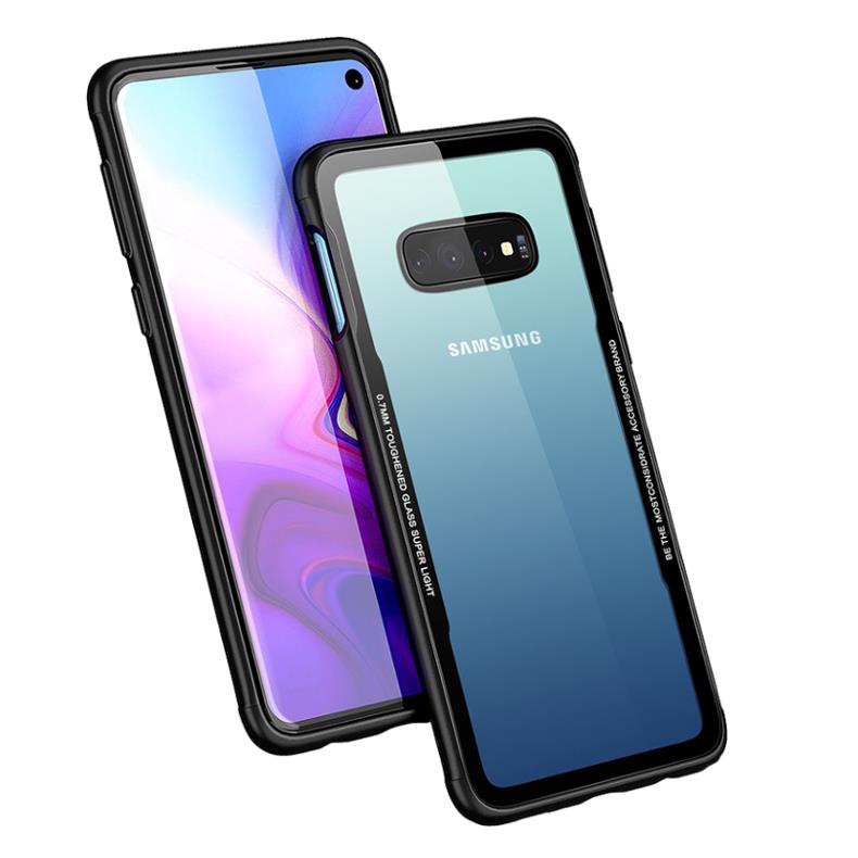

Bakeey Clear Scratch Resistant Tempered Glass TPU Protective Case For Samsung Galaxy S10e Galaxy S10 Galaxy S10 Plus