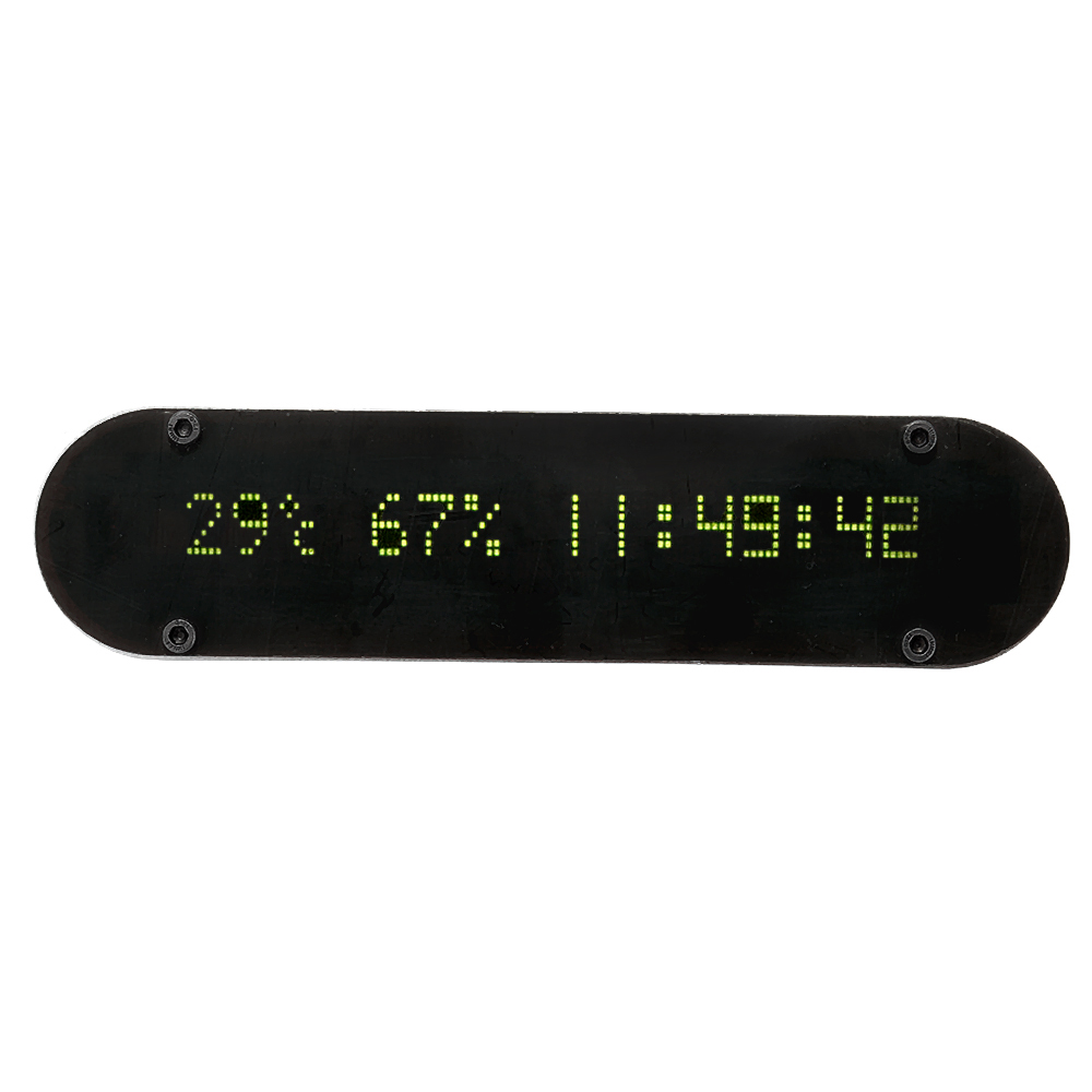 

Digital Thermometer Hygrometer High Precision RX8025T WIFI Clock VFD Clock + Temperature Humidity Sensor VFD display Screen