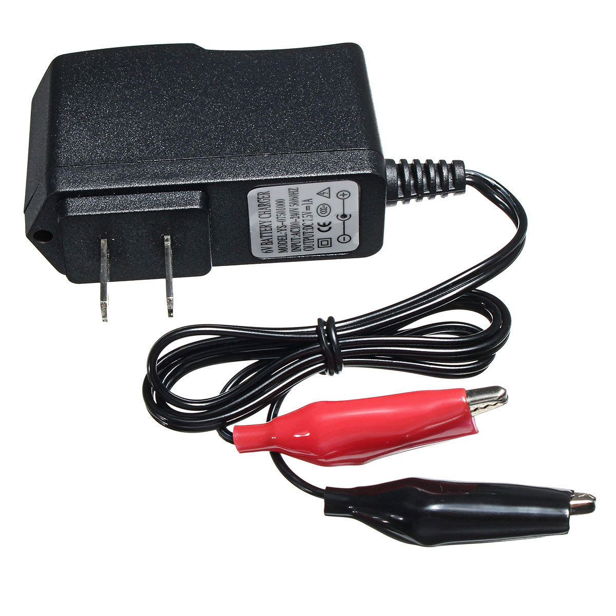 

6V 1A 7Ah Sealed Lead Acid Rechargeable Car Battery Charger Adapter Output 7.5V