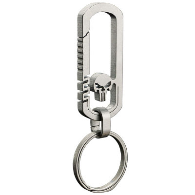 

Titanium EDC Quickdraw Hanging Buckle Keychain Portable Key Ring Pendant Ornament