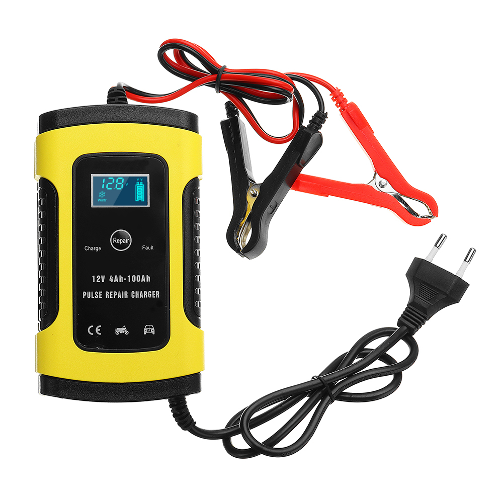 

iMars™ 12V 6A Pulse Repair LCD Battery Charger For Car Motorcycle Lead Acid Battery Agm Gel Wet