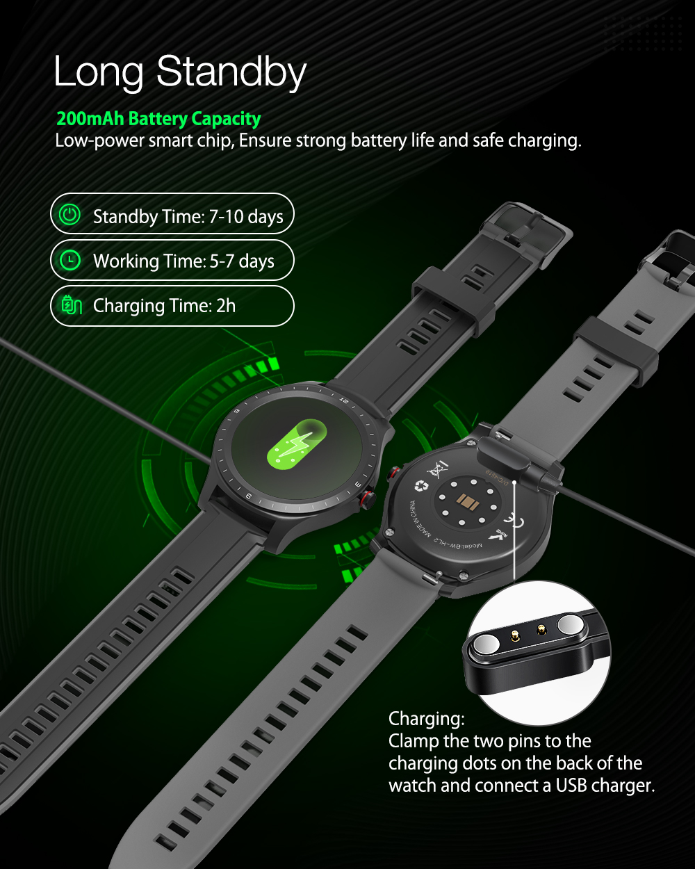 AllCall Awatch GT 4G Watch Phone with BlitzWolf® BW-HL2 Smart Watch 13