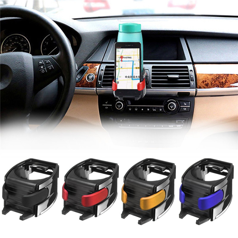 

Universal 2 in 1 Bottle Cup Car Mount Air Vent Phone Holder Stand for iPhone Xiaomi Huawei Nubia