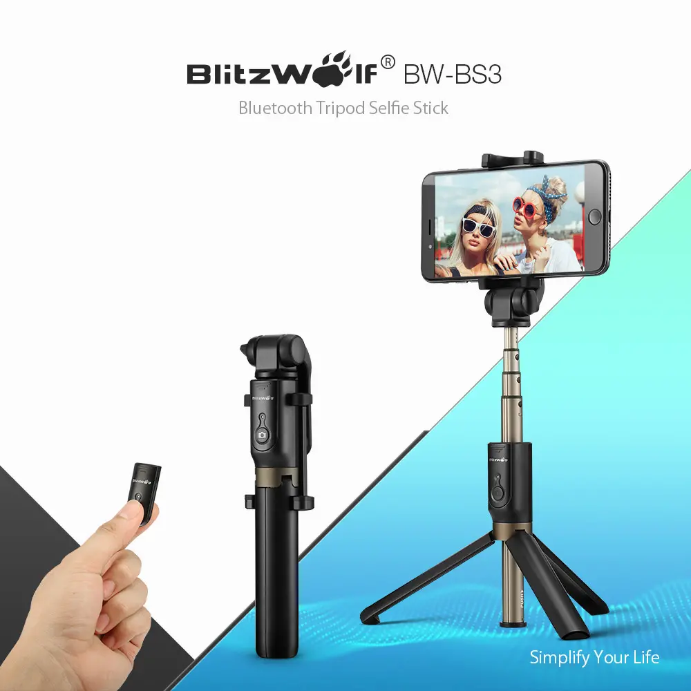BlitzWolf BW-BS3 Selfie Çubuğu