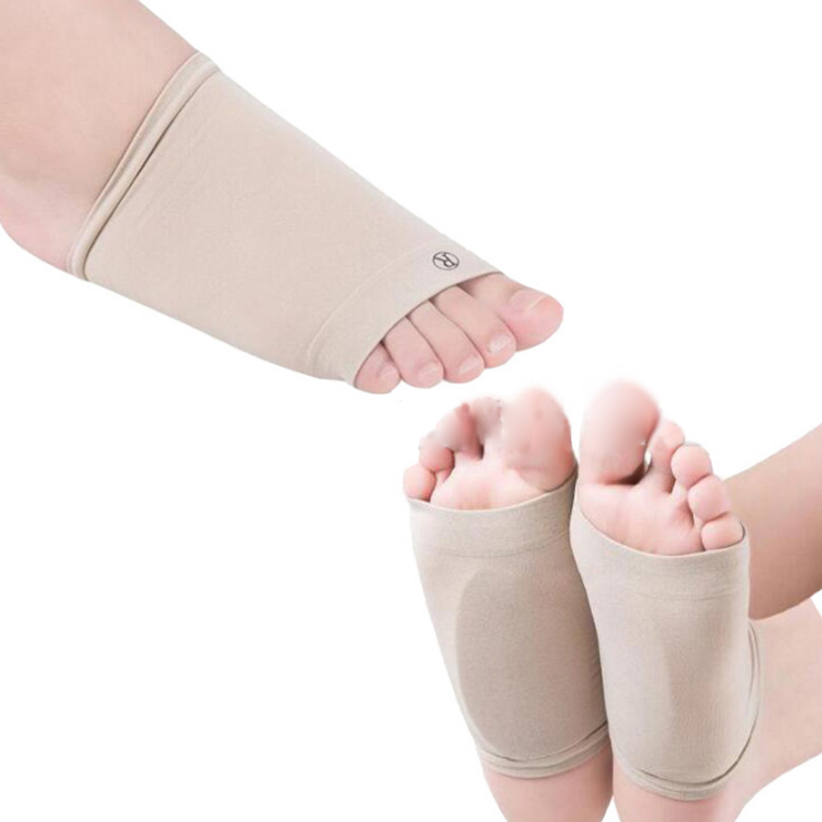 

1 пара поддержки ног стелька для ног облегчение боли подошвенный протектор защиты