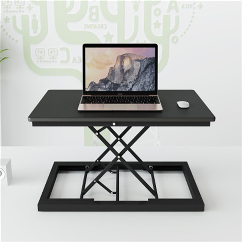 

BAIZE Foldable Computer Table Adjustable Portable Laptop Desk Rotate Laptop Bed Table Can Be Lifted Stand Sit Dual Use L