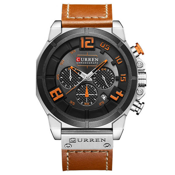 

CURREN 8287 Chronograph Quartz Watch Display Date and Time Men Wrist Watch
