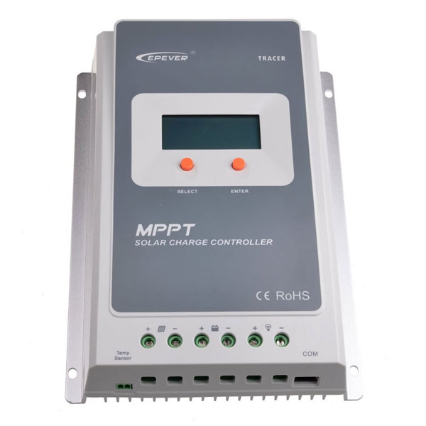 

Epever Tracer LCD Diaplay 10A/20A/30A/40A 12V / 24V Auto MPPT Солнечная Контроллер заряда