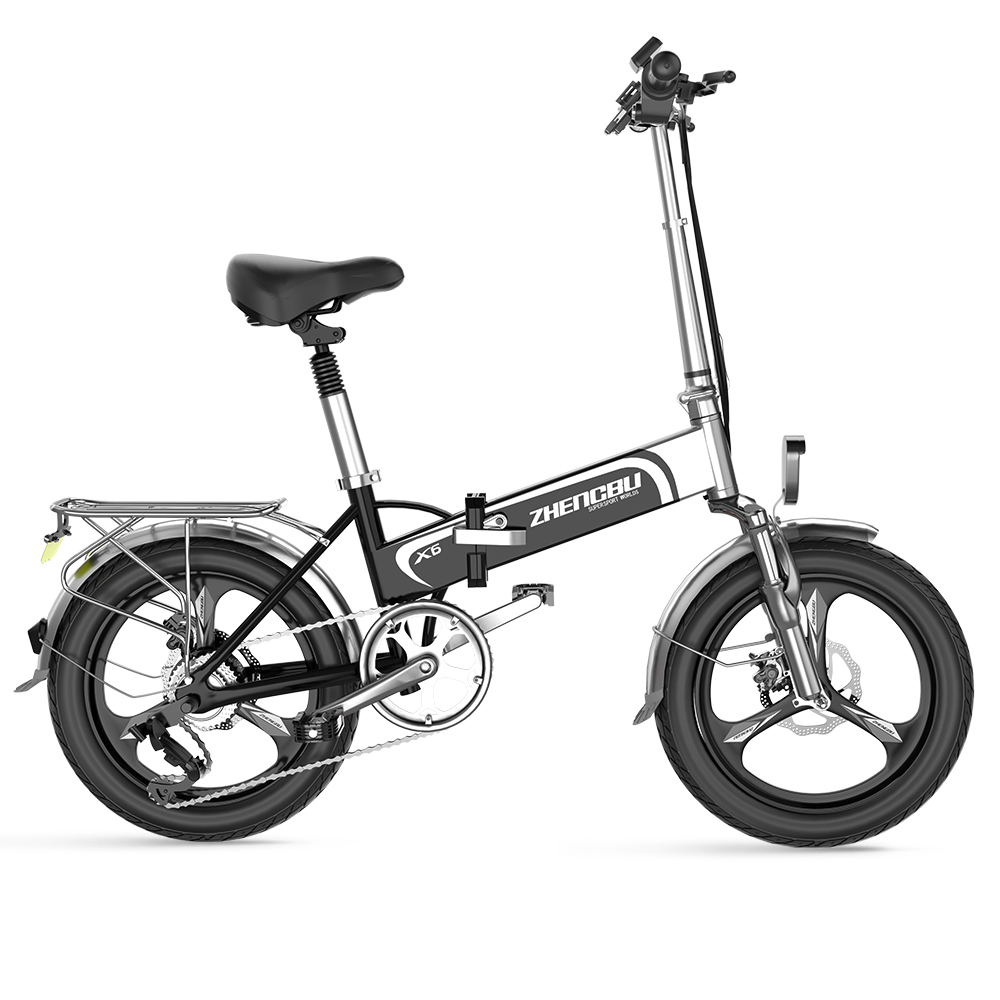 Find USA DIRECT ZHENGBU X6 400W 48V 10 4Ah 20 Inch Electric Bicycle 70Km Mileage Range 150Kg Max Load Electric Bike for Sale on Gipsybee.com with cryptocurrencies