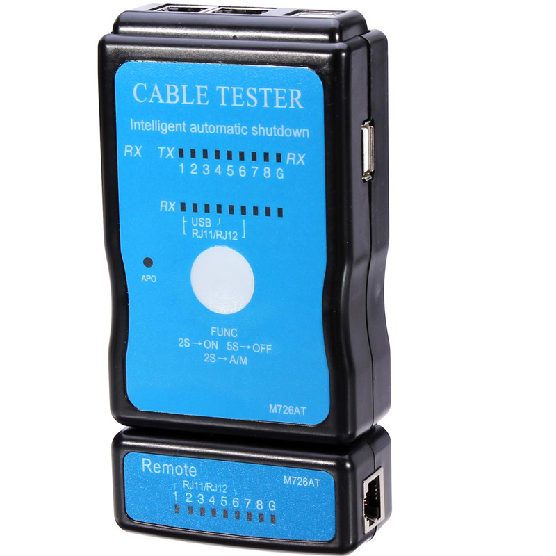 

Universal Network Cable Tester LAN Cable Detector Micro USB RJ45 RJ11 RJ12 Network Ethernet Tools CAT5 Cable Detector