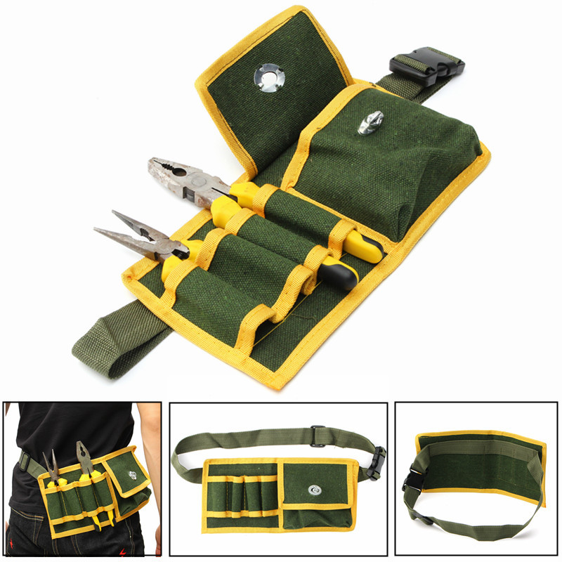 

Multifunctional Tool Bag Pouch Holder Electrician Waist Pack Belt Work Bag
