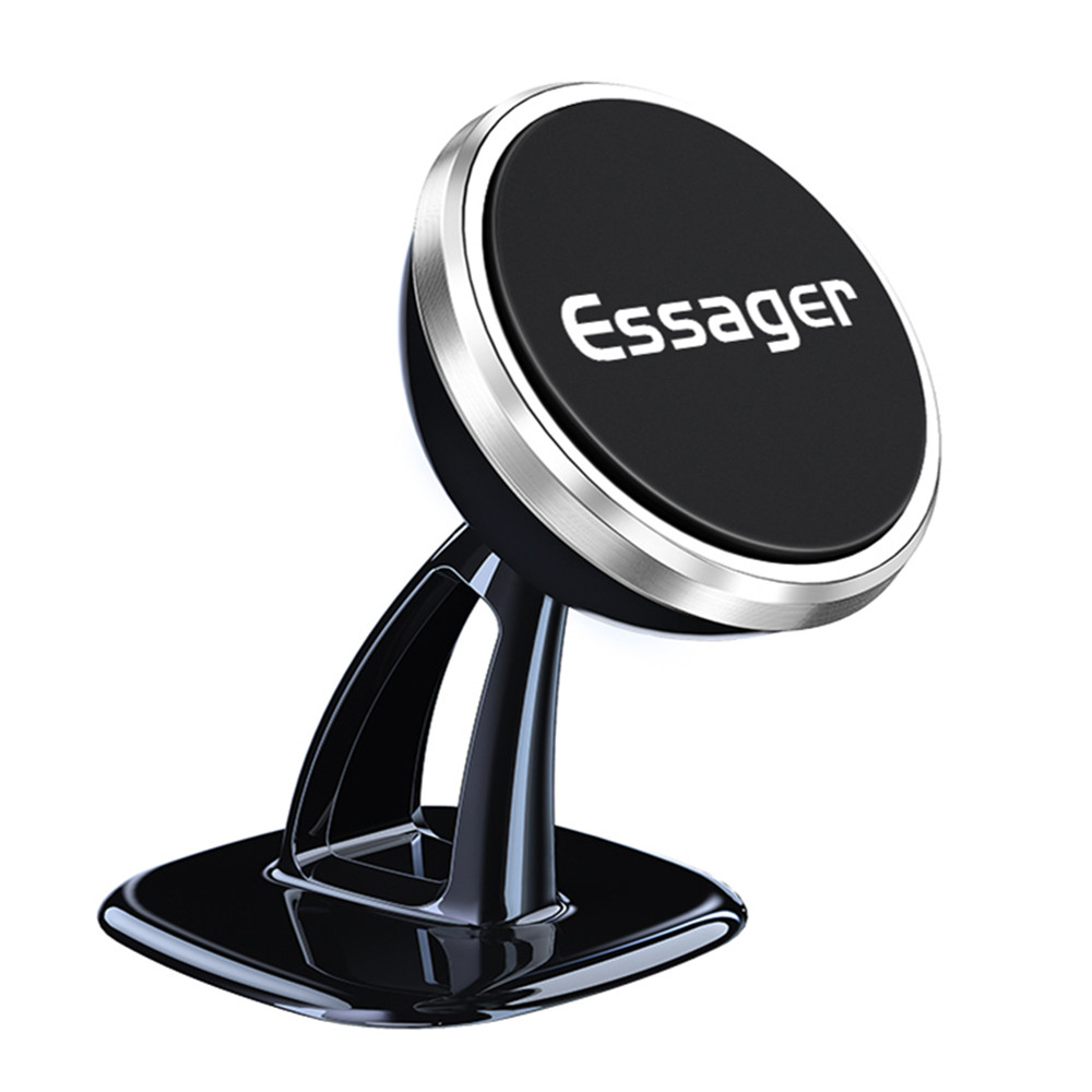 

Essager Powerful Magnetic Adsorption 360° Rotation Cable Organizer Car Holder Mount for Xiaomi Mobile Phone