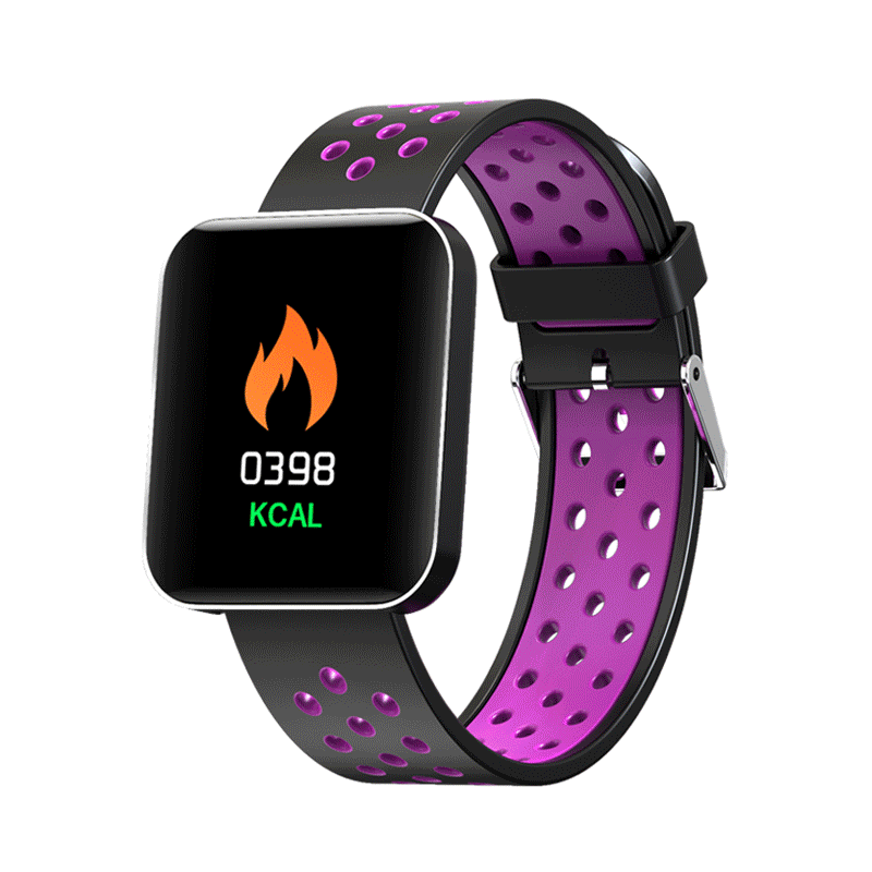 

XANES S88 1.54" TFT Color Screen Waterproof Smart Watch Heart Rate Monitor Sport Fitness Bracelet