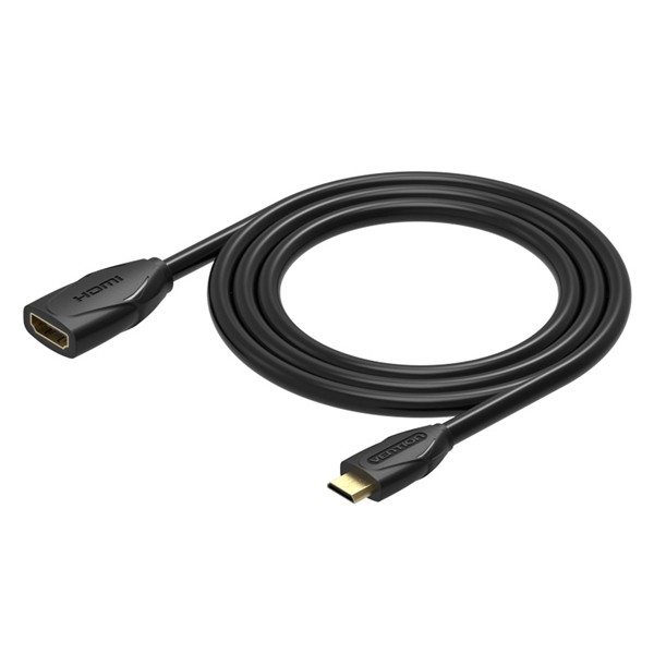 

Vention ABAAF Mini HDMI Male To Female HDMI Extension Cable Sync Data Adapter