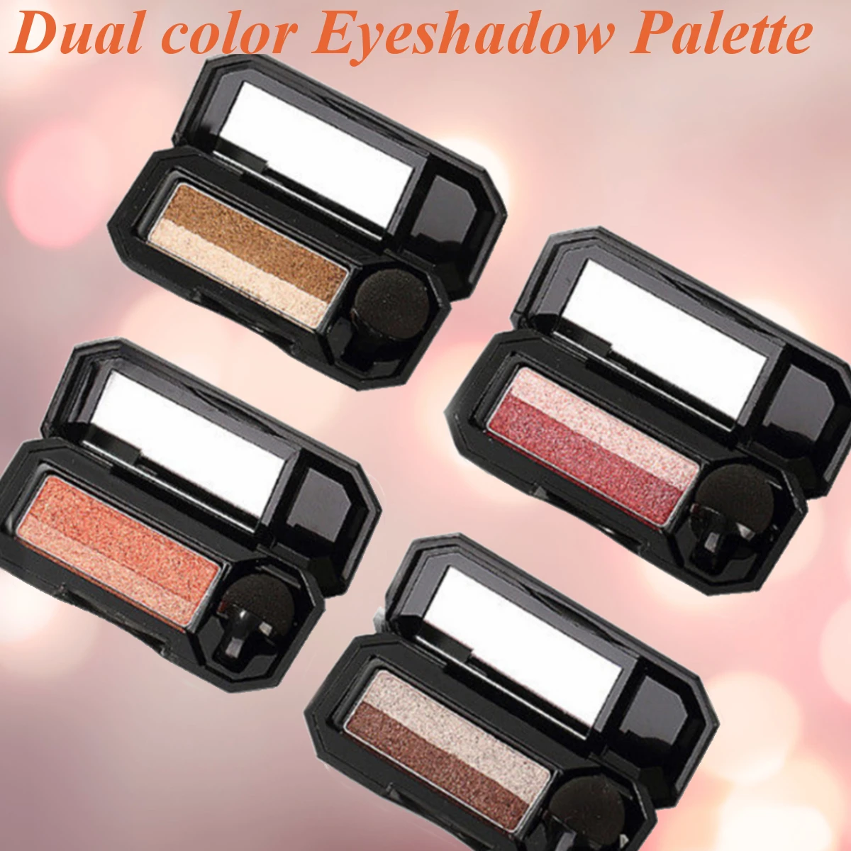 Dual Color Eye Shadow Makeup Palette