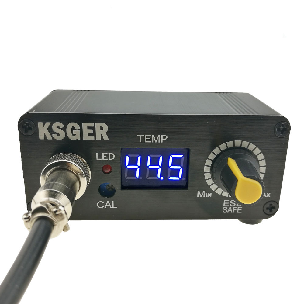 

KSGER MINI STC LED T12 Soldering Iron Soldering Station Temperature Controller Upgraded Version