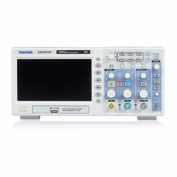 Find Hantek DSO5072P Digital Storage Oscilloscope 70MHz 2Channels 1GSa/s 7inch TFT LCD for Sale on Gipsybee.com with cryptocurrencies