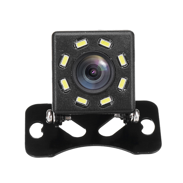

8-LED Night Vision Car Rear View Camera Waterproof 170 Degree Reverse Backup Parking Camera