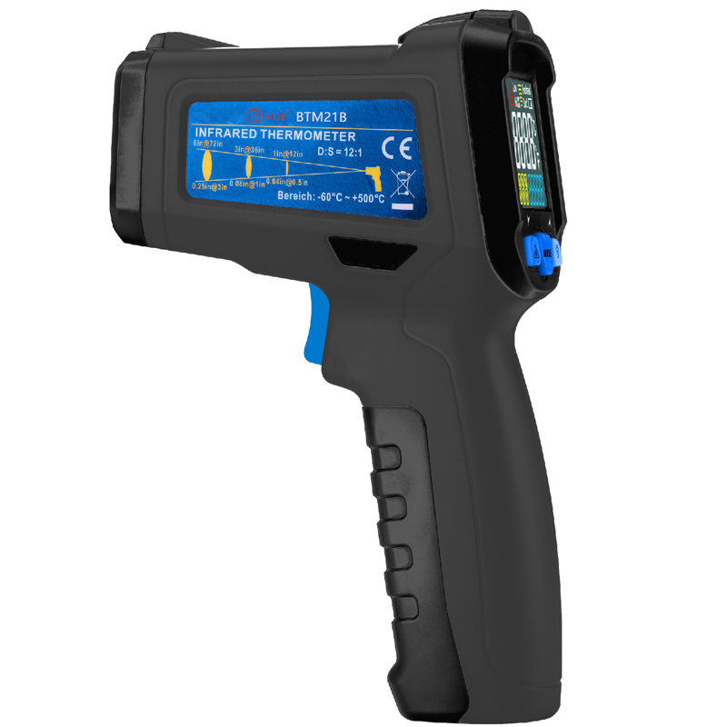 

BSIDE BTM21B -30-550℃ Handheld Non Contact Infrared Thermometer Color Liquid Crystal Display Digital Temperature Meter Gun