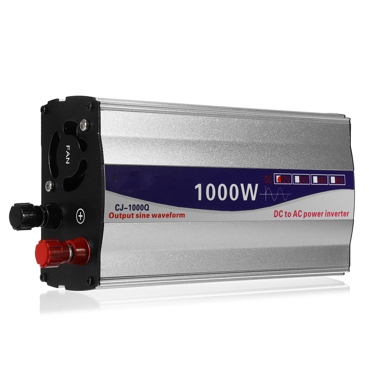 

Minleaf ML-PI2 1000W Peak 12V / 24V to 220V Pure Sine Wave Inverter Power Inverter Converter