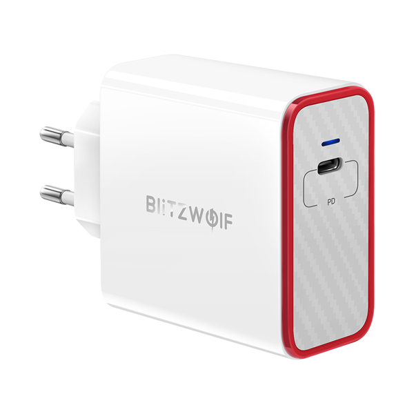 

BlitzWolf® BW-PL4 45W USB-C PD Charger PD3.0 Power Delivery Wall Charger EU Plug Adapter For iPhone 12 12 Mini 12 Pro Ma