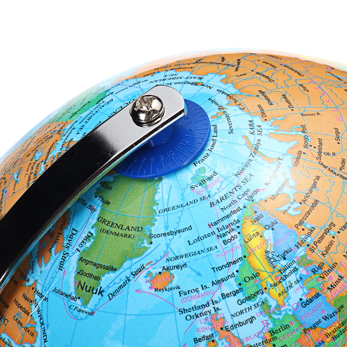Find 8inch Stand Rotating World Globe Map Kids Toy School Student Educational Gift for Sale on Gipsybee.com with cryptocurrencies