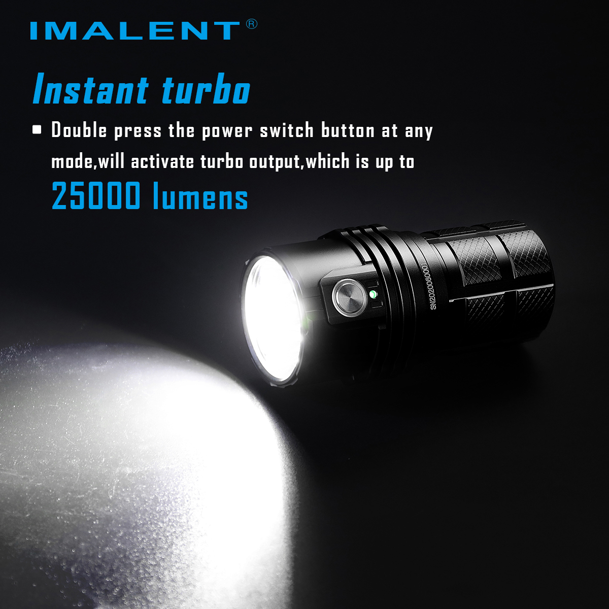 IMALENT MS06 25000LM XHP70.2 21700 Tiny Monster EDC LED Flashlight 