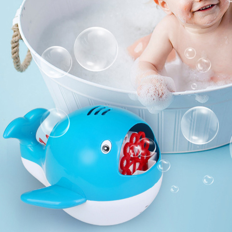 

Whale/Submarine Bubble Blower Machine Musical Bubble Maker Bath Baby Toy Shower Fun
