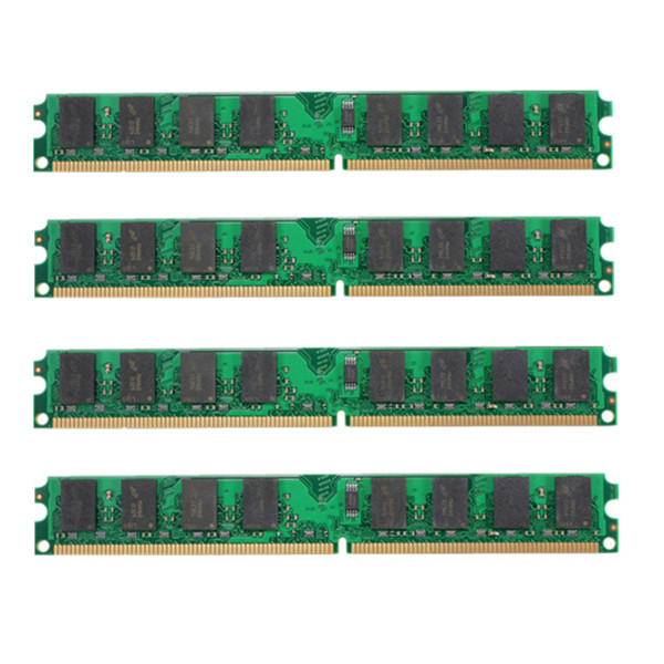 

4PCS 2GB DDR2-800MHz PC2-6400 240PIN DIMM AMD Материнская плата Память компьютера RAM