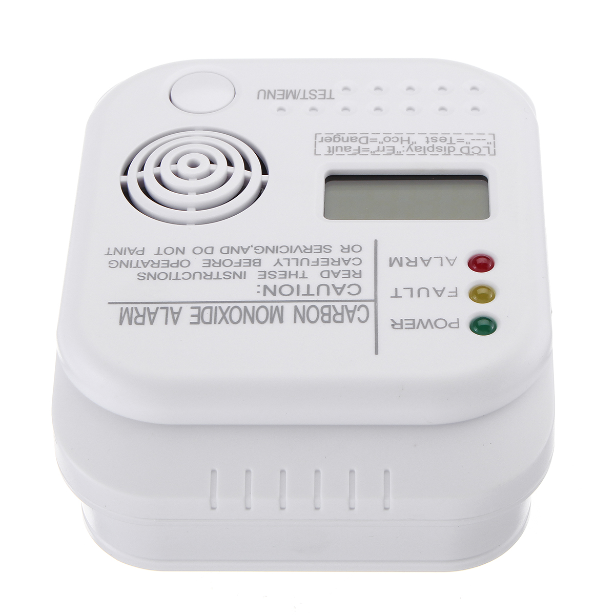 

LCD Display Carbon Monoxide Detector CO Tester Gas Sensor Alarm Kitchen Bathroom