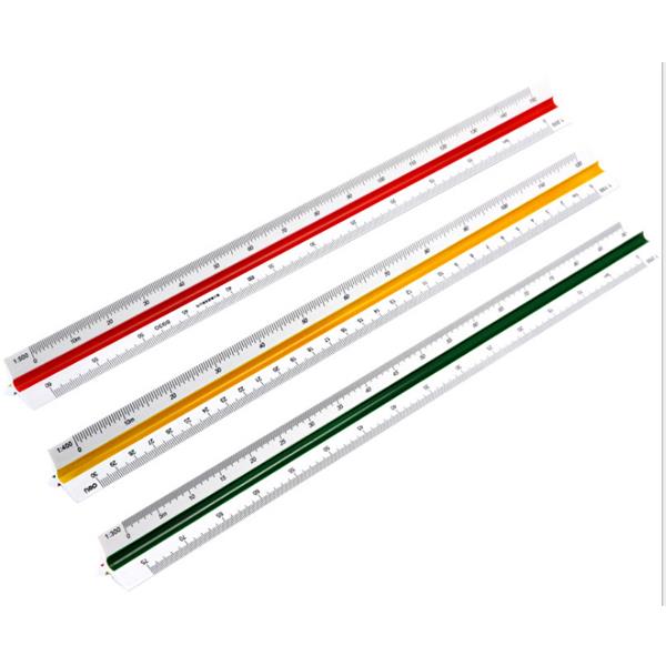 

Deli 8930 Student Triangular Scale Straight Ruler Multi-function Drawing Mapping Measurement Ruler For 30cm