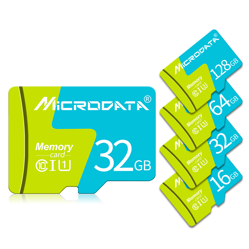 

MicroData 8GB 16GB 32GB 64GB 128GB Class 10 High Speed TF Memory Card With Card Adapter For Mobile Phone iPhone Samsung Tablet GPS Camera Car DVR