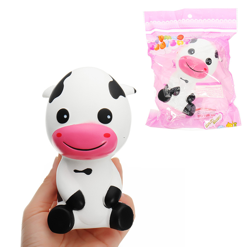 

Коровы Squishy 14 * 8.5 см Медленное восхождение с подарком коллекции упаковки Soft Игрушка
