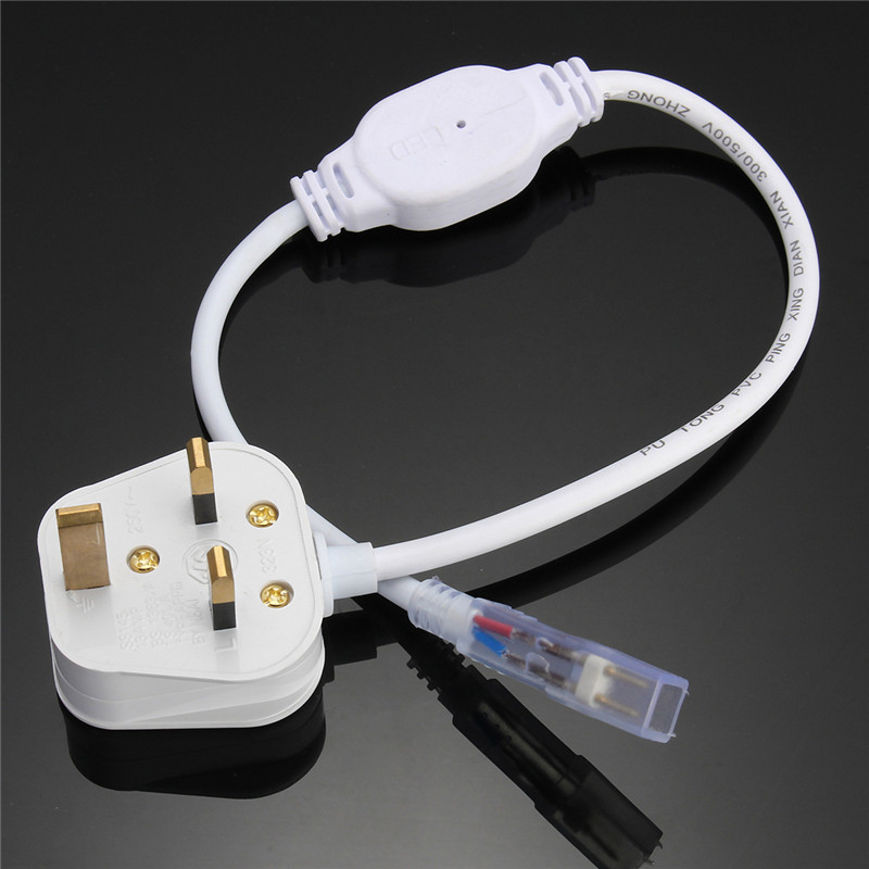 Find LED Strip Accessory Special UK Plug For 3528 3014 Strip Light AC 220V for Sale on Gipsybee.com with cryptocurrencies