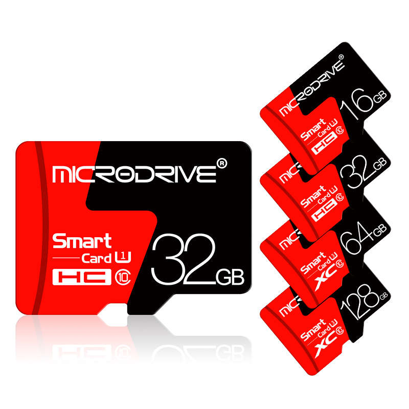 

Microdrive 8 ГБ 16GB 32GB 64GB 128 ГБ C10 Класс 10 высокоскоростная карта памяти TF с адаптером для карт для мобильного