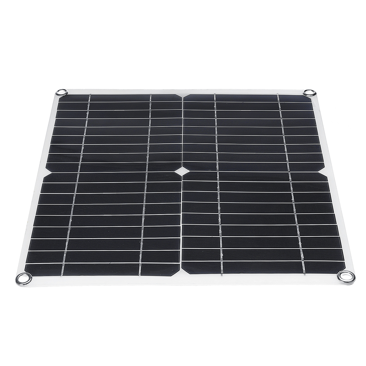 

20W 360*330*3mm Monocrystalline Silicon Solar Panel with Crocodile Charging Clip + Sucker + Manual(English)