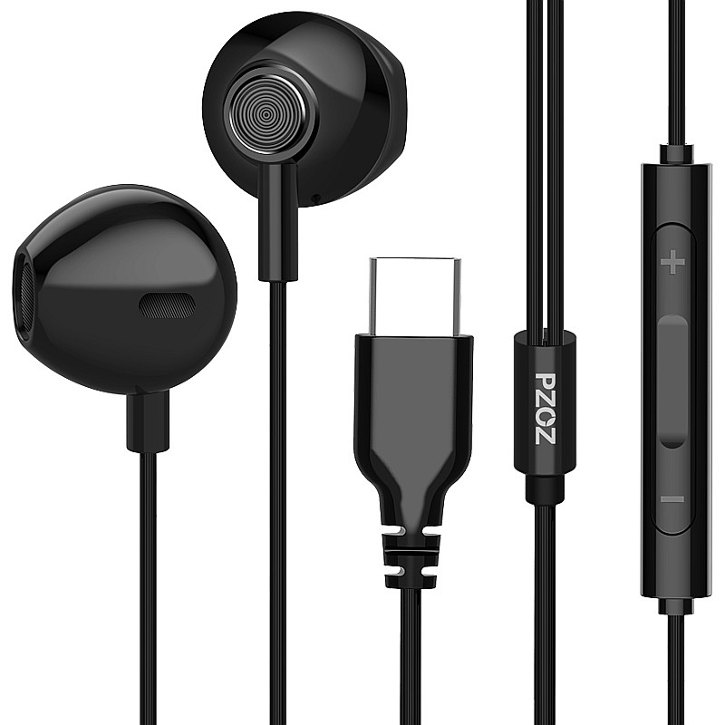 

PZOZ S1 Проводное управление Type-C Гарнитура Bass Stereo In-Ear Sport Наушник С микрофоном для Xiaomi Mi Mix 2S 8 SE