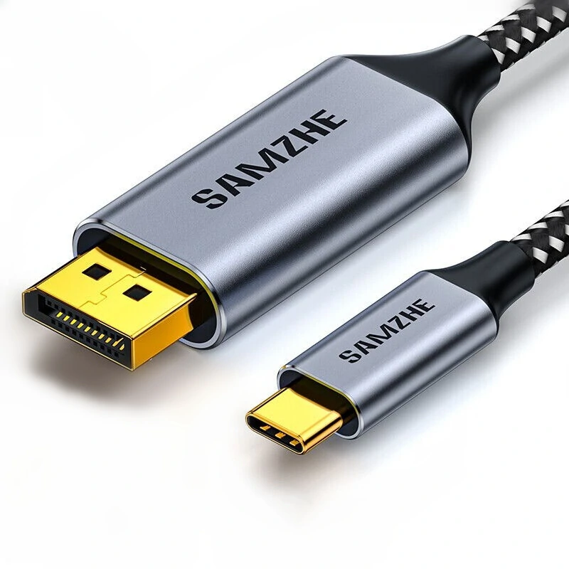 Find SAMZHE CP15 1 4 Version Type C to DP/Displyport Cable Type C to DP Converter 8K 60Hz UHD External Video Graphics Extend Cable Adapter 1 5m for Sale on Gipsybee.com
