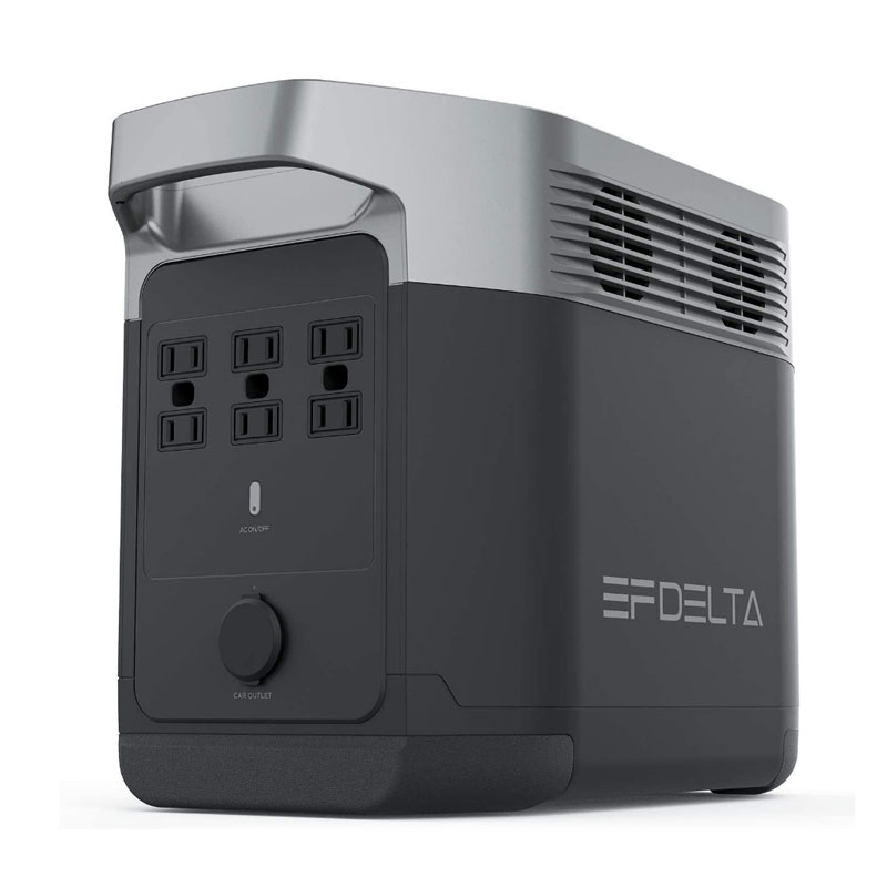 Find US Direct ECOFLOW 1260Wh 1800W Portable Power Station with 6 AC Outlets Emergency Energy Supply Portable Power Generator for Outing Travel Camping for Sale on Gipsybee.com with cryptocurrencies
