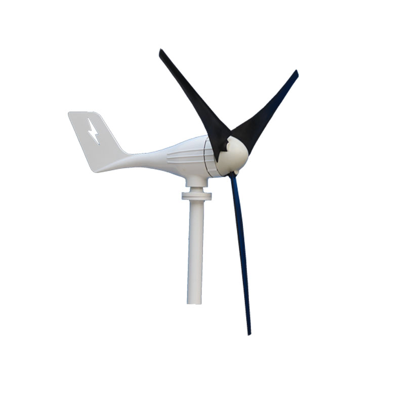 

600W Peak 12V/24V Wind Turbine Generator 3 Blades Horizontal Residential Wind Turbine Generator
