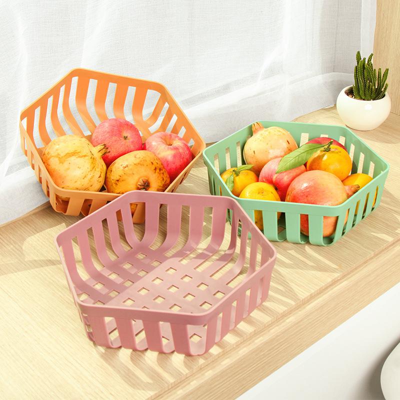 

Six Corner Fruit Tray Kitchen Drain Storage Baskets Home Living Room
