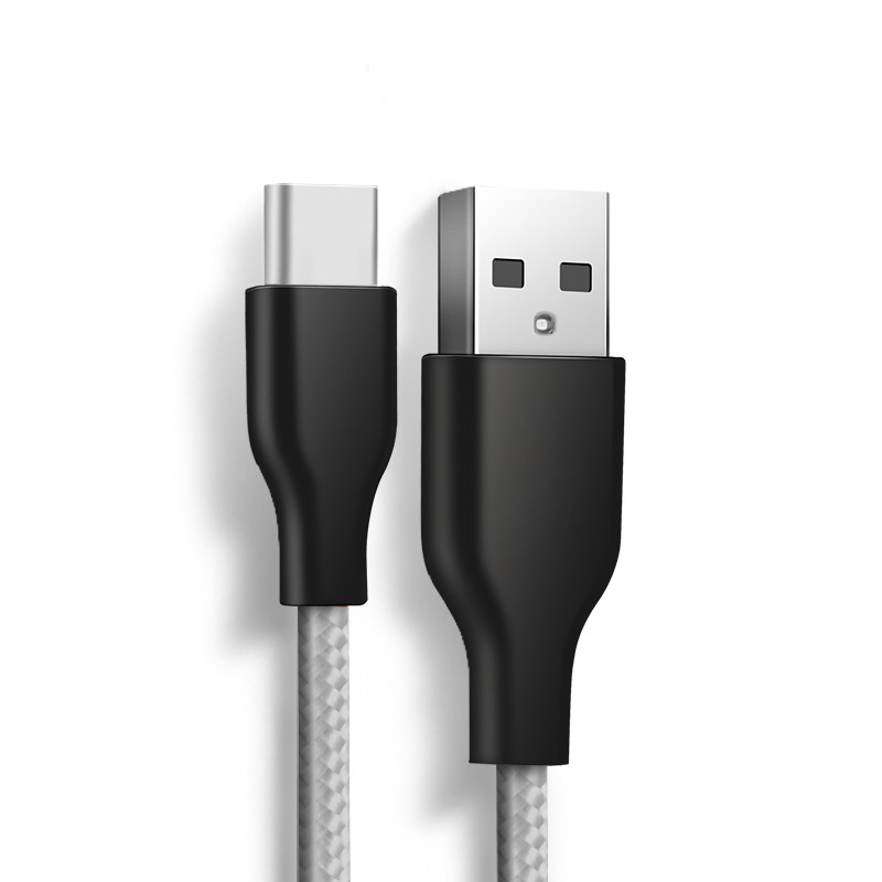 

Bakeey 0.25/1M/2M 2.4A Double Elbow Braided Micro USB To USB Fast Charging Data Cable