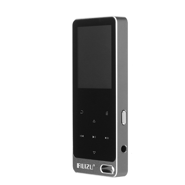 

Ruizu X05S 8GB Metal Touch Screen Lossless HIFI MP3 Music Player Built-in Speaker Support TF Card FM