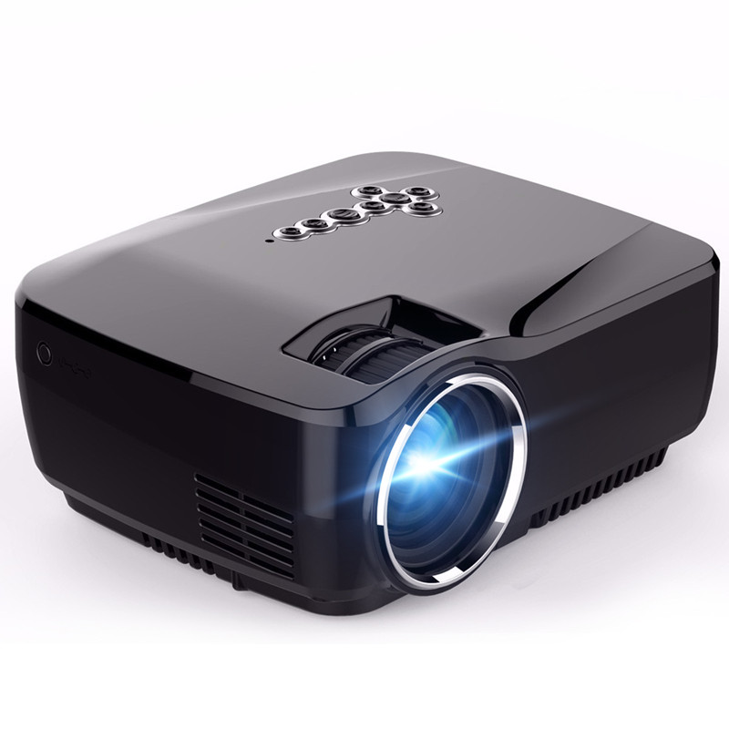 

GP70UP Android 4.4 Mini LED Projector with Google Play Updated by GP70 Portable Projector 1G/8G bluetooth WiFi TV Beamer