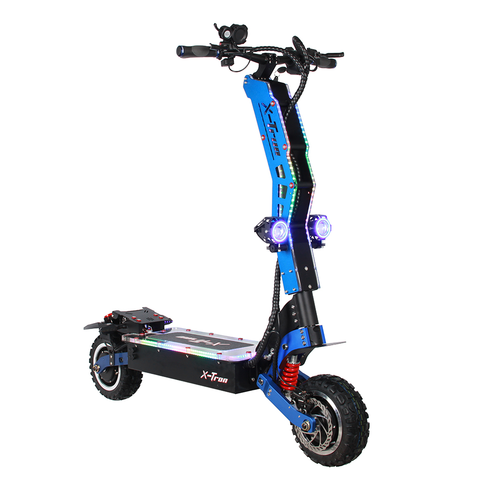Find EU DIRECT X Tron Viper11 45AH 72V 7000W 11in Folding Electric Scooter 100km/h Top Speed 120km Mileage Range E Scooter for Sale on Gipsybee.com with cryptocurrencies