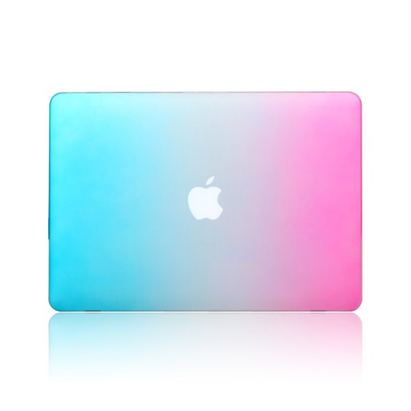 

Fashion Rainbow Colorful Protective Shell Laptop Case Cover For Apple MacBook Retina 15.4 Inch